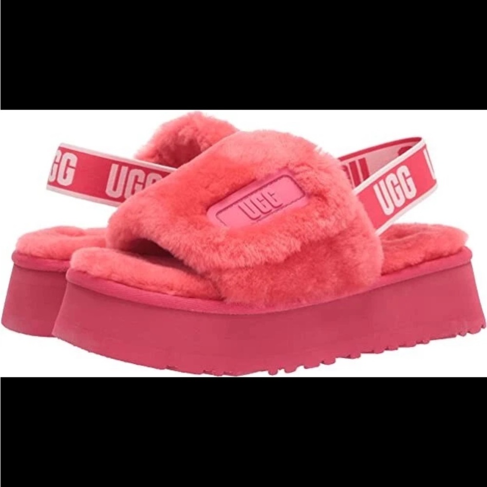 Hot pink Ugg slippers